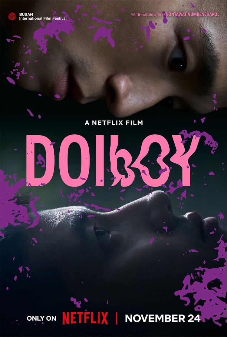 pôster doi boy thriller de romance tailandês chegando à Netflix em novembro de 2023