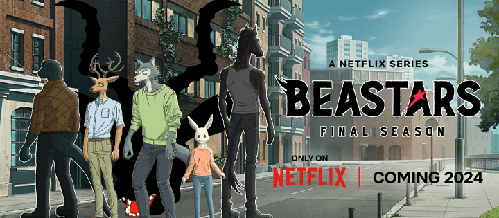 Beastars novo anime na Netflix em maio de 2023