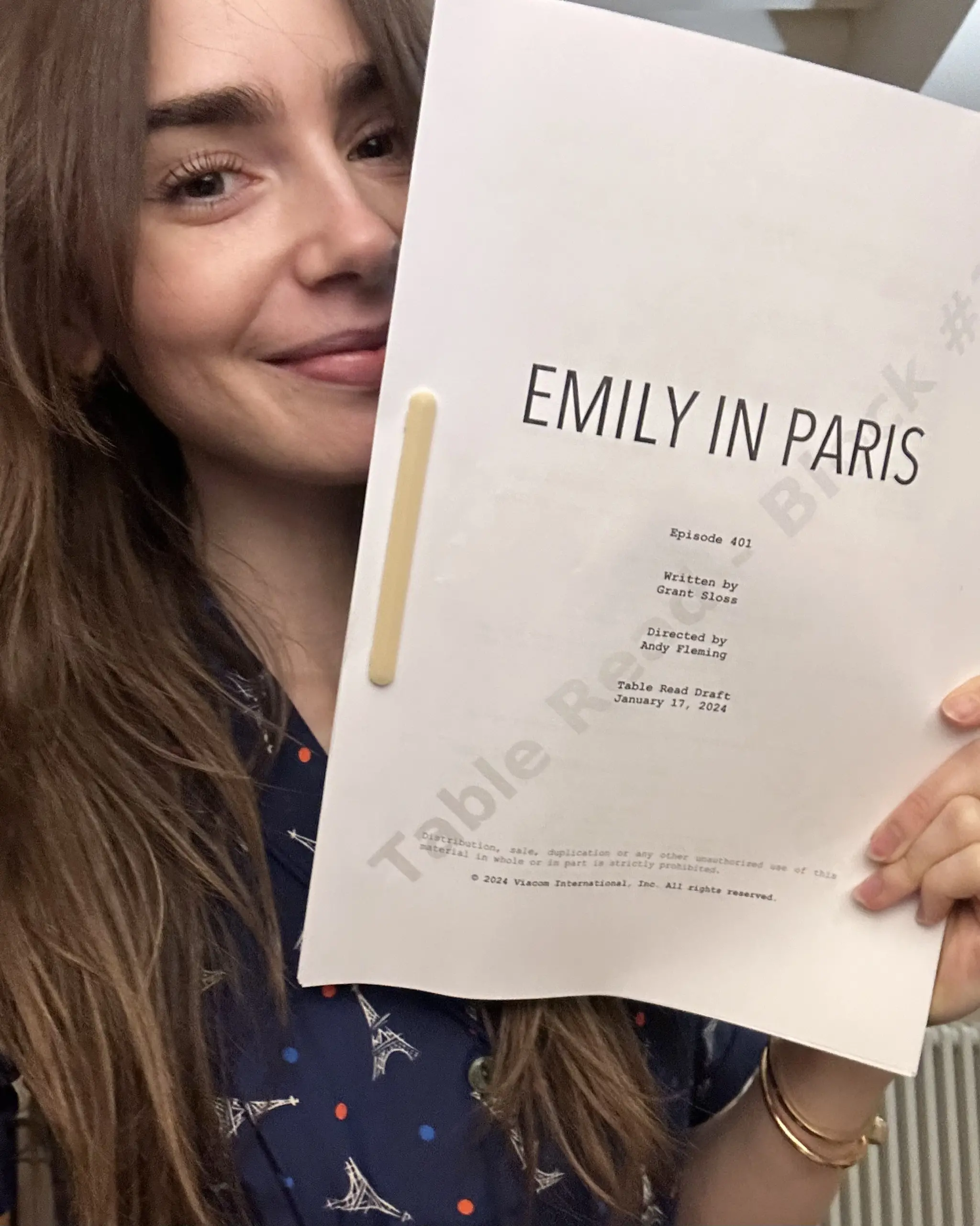 Emily em Paris agora em produção