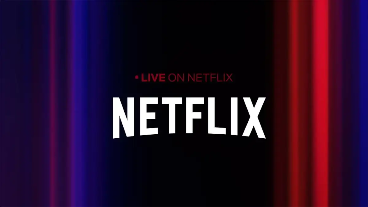 Transmissões ao vivo da Netflix