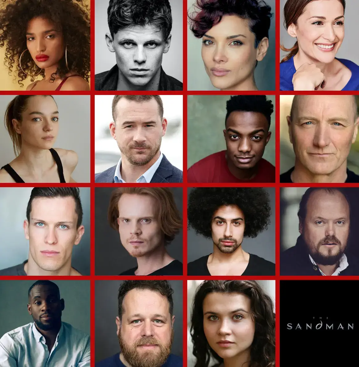 The Sandman Temporada 2 Full Cast Grid Novos Personagens