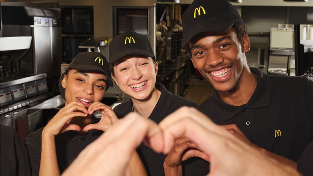 travailler chez McDonald's
