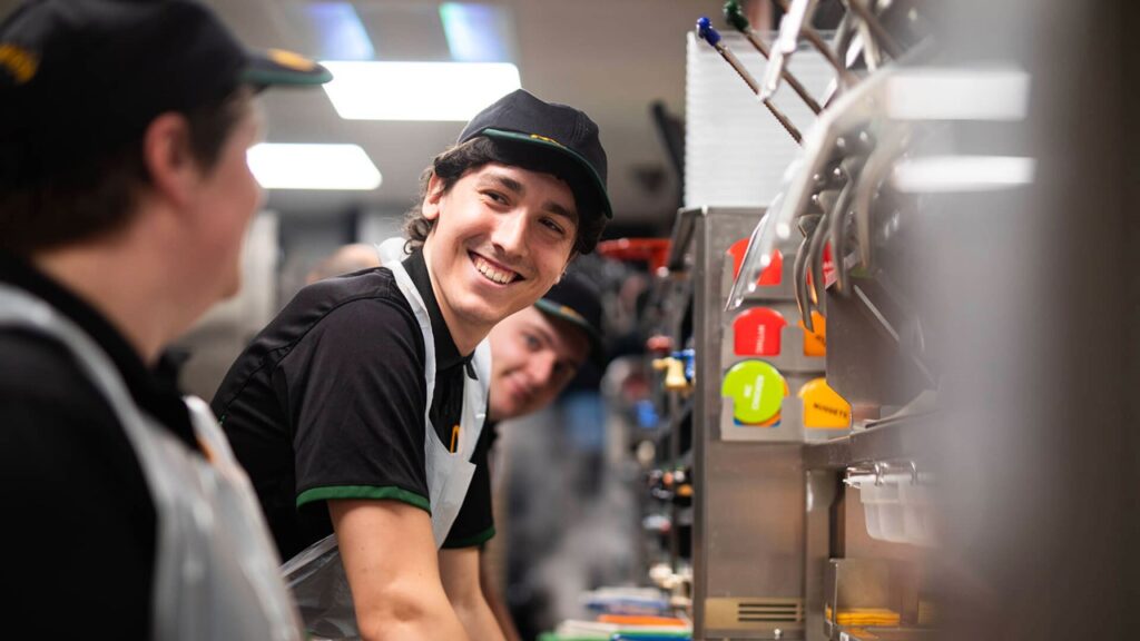 travailler chez McDonald's